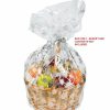 Holidays * | Creative Converting Christmas Party Supplies Snowflake Basket Bag