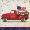 Holidays * | Creative Converting Patriotic Parade Beverage Napkins, 16 Ct