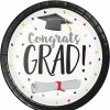 Graduation Party Supplies * | Creative Converting Graduation Fun Dinner Plate 8Ct