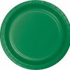 Solid Color Tableware * | Creative Converting Emerald Green Banquet Plates, 24 Ct