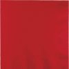 Solid Color Tableware * | Creative Converting Classic Red Luncheon Napkin 3Ply, 50 Ct