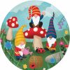 Birthdays * | Creative Converting Party Gnomes Dinner Plate 8Ct Kids Birthday Party Themes