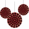 Themed Tableware * | Creative Converting Buffalo Plaid Fans Pr 16 Inch 12 Inch 10 Inch (18/Case) Themed Tableware