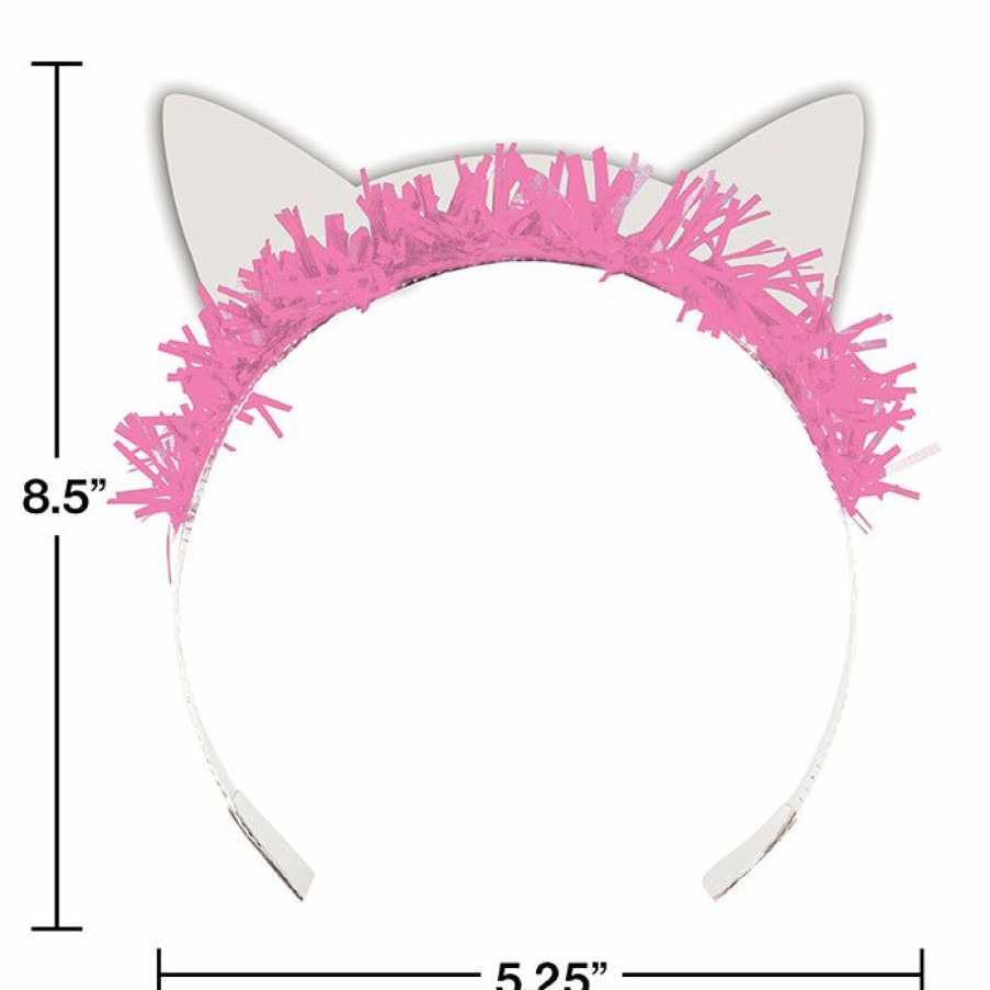 Birthdays * | Creative Converting Kids Birthday Party Themes Cat Party Tiaras, 8 Ct