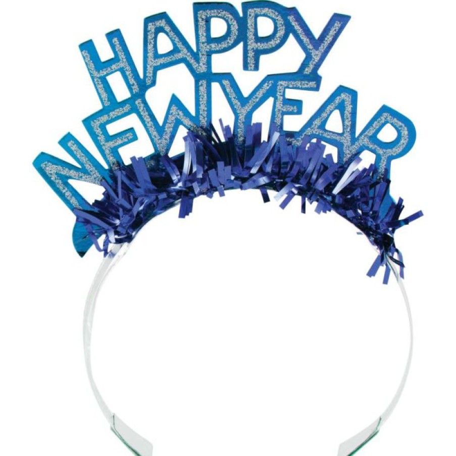 Holidays * | Creative Converting New Year'S Foil & Glitter Tiara New Year'S Eve Party Supplies