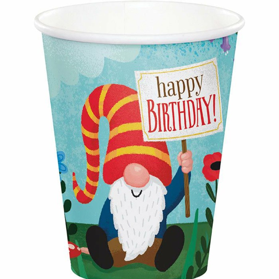 Birthdays * | Creative Converting Kids Birthday Party Themes Party Gnomes Hot/Cold Cup 9Oz. 8Ct