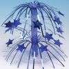 General Decorations * | Creative Converting General Decorations Blue Stars Mini Cascade Centerpiece (6/Case)