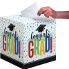 Graduation Party Supplies * | Creative Converting Colorful Grad 12 X 12 Card Box (1/Pkg) Graduation Party Supplies