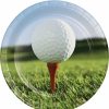 Sports * | Creative Converting Golf Paper Plates, 8 Ct Golf Party Decorations