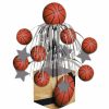 Sports * | Creative Converting Basketball Party Decorations Basketball Centerpiece