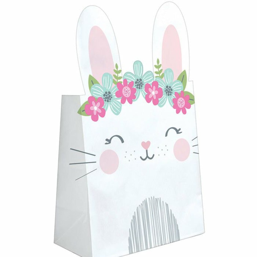 Birthdays * | Creative Converting Birthday Bunny Favor Bags (96/Case) 1St Birthday Party Themes