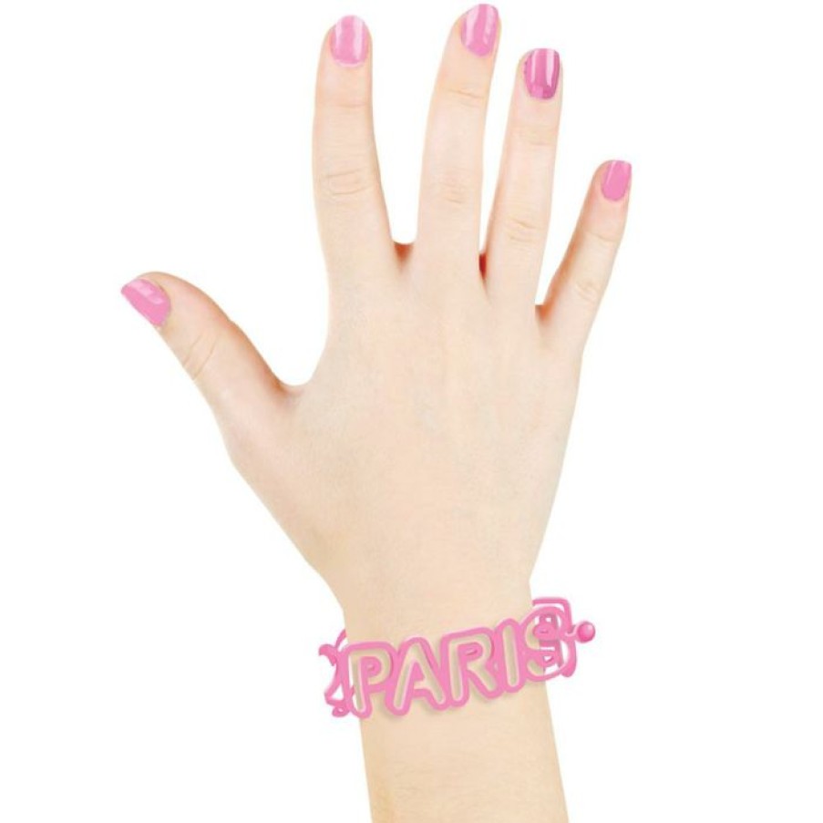 Birthdays * | Creative Converting Kids Birthday Party Themes Party In Paris Favor Bracelet (48/Case)