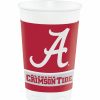 Sports * | Creative Converting University Of Alabama 20 Oz. Plastic Cups, 8 Ct