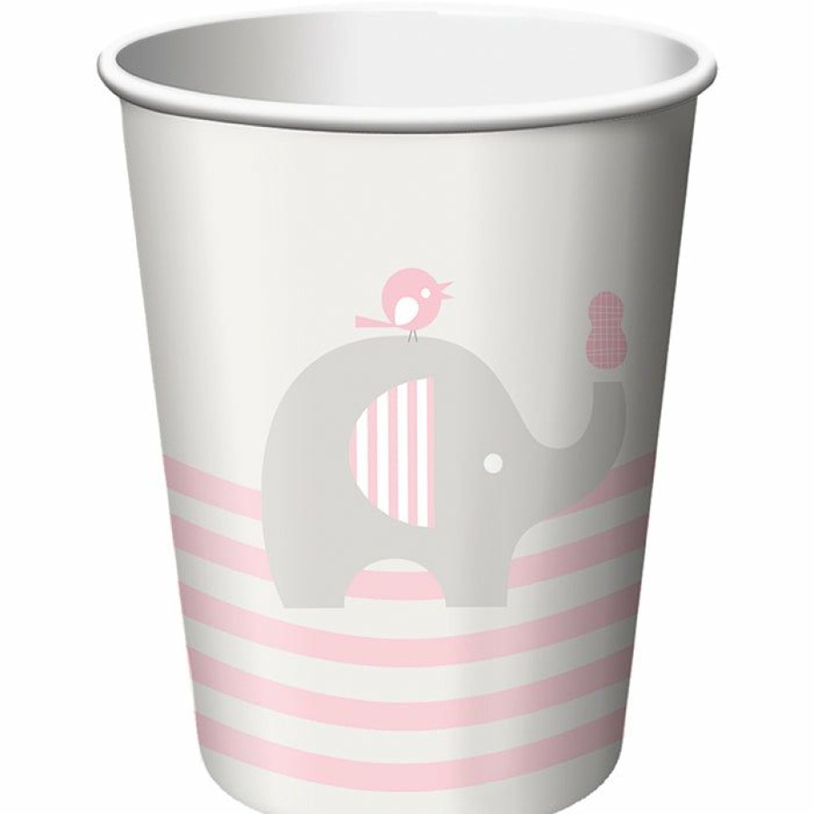 Baby Showers * | Creative Converting Little Peanut Girl Hot/Cold Paper Cups 9 Oz., 8 Ct