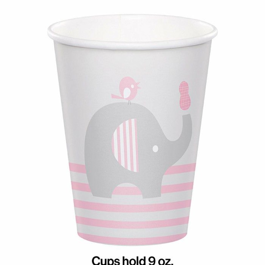 Baby Showers * | Creative Converting Little Peanut Girl Hot/Cold Paper Cups 9 Oz., 8 Ct