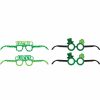 Holidays * | Creative Converting St. Patrick'S Day Assorted Paper Eyeglasses, Pack Of 4 St. Patrick'S Day Party Decorations