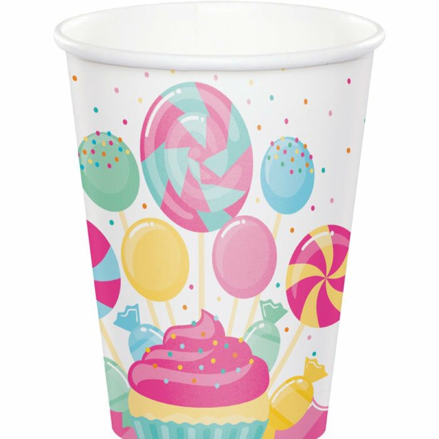 Birthdays * | Creative Converting Kids Birthday Party Themes Candy Bouquet Hot/Cold Cups 8Oz. 8Ct