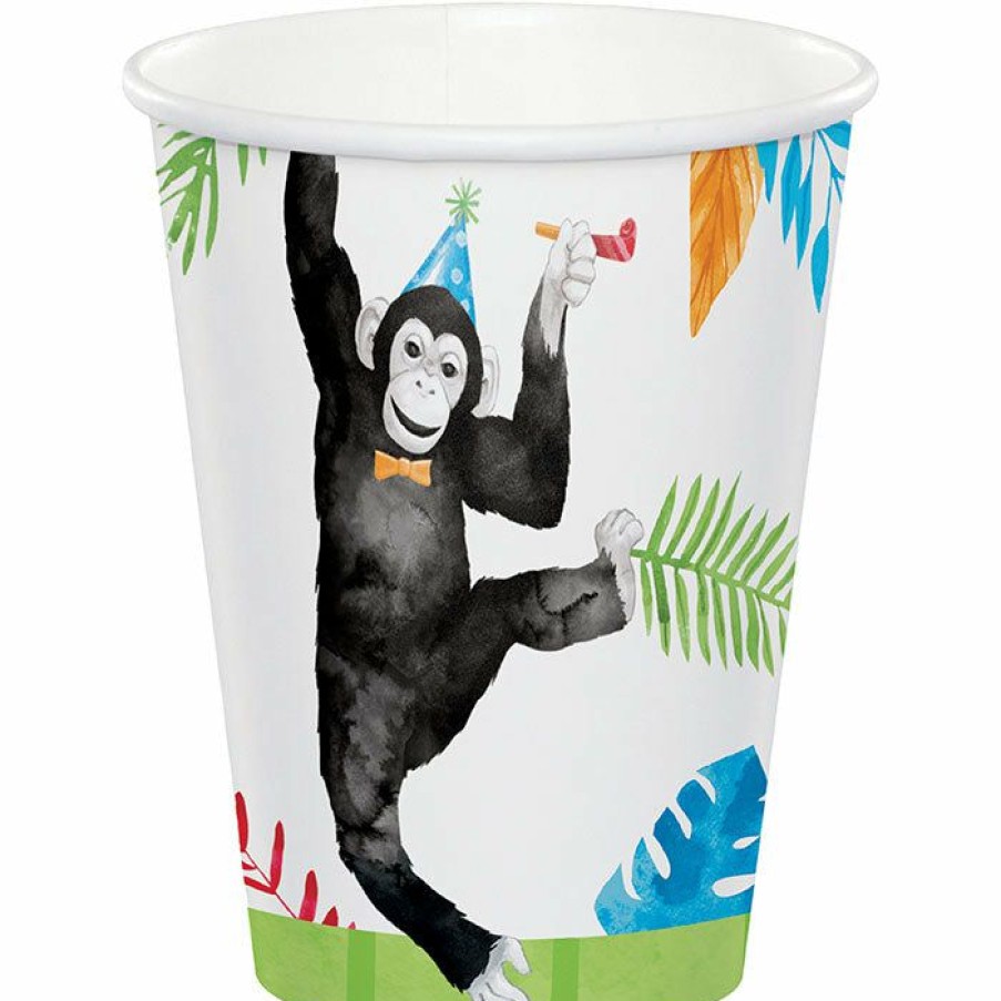 Birthdays * | Creative Converting Party Animals Hot/Cold Cup 9Oz., Assorted Designs 8Ct