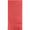 Solid Color Tableware * | Creative Converting Coral Dinner Napkins 2Ply 1/8Fld, 50 Ct