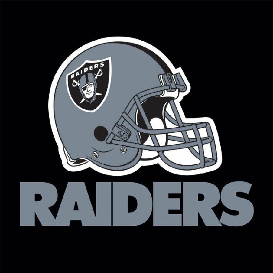 Sports * | Creative Converting Nfl And Football Party Supplies Las Vegas Raiders Napkins, 16 Ct