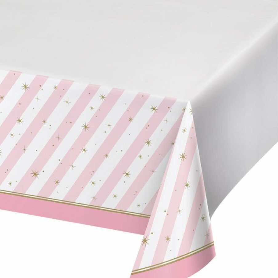 Birthdays * | Creative Converting Twinkle Toes Plastic Tablecover Border, 54 X 102 Kids Birthday Party Themes