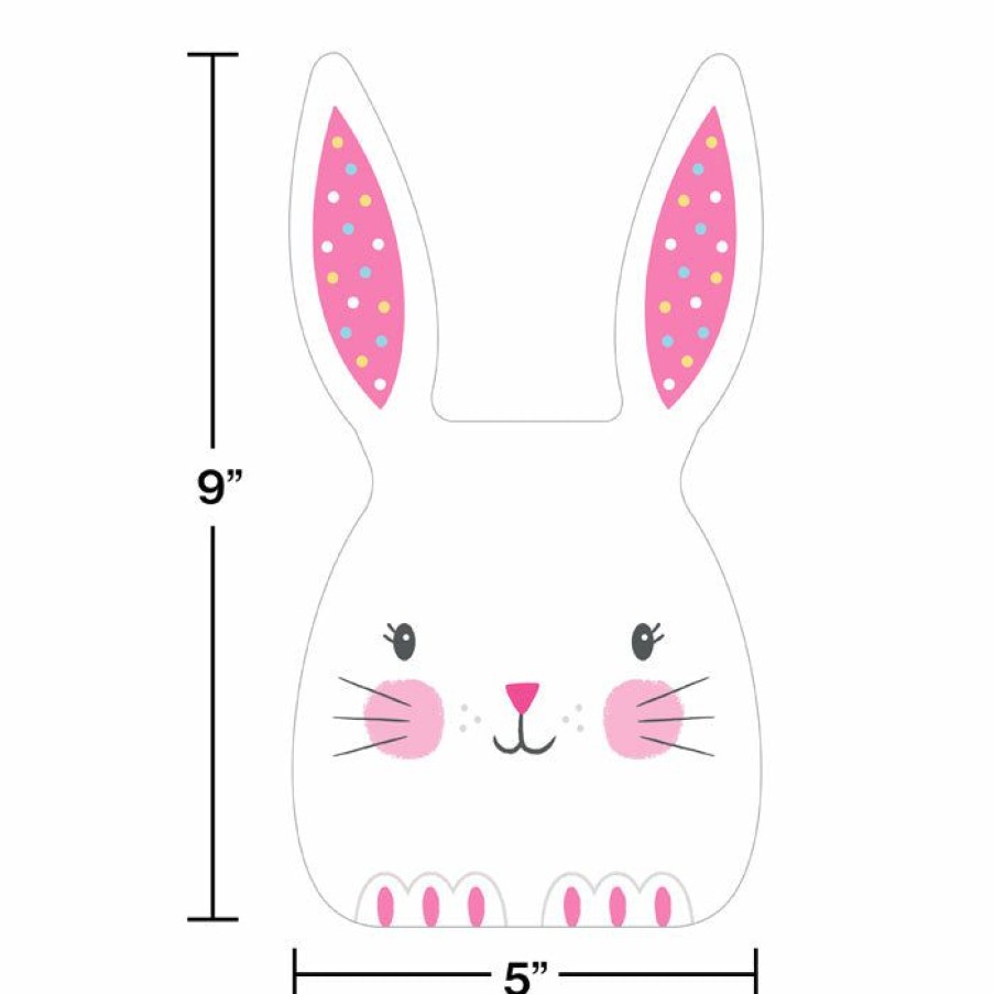 Holidays * | Creative Converting Easter Bunny Cello Bags, Pack Of 20