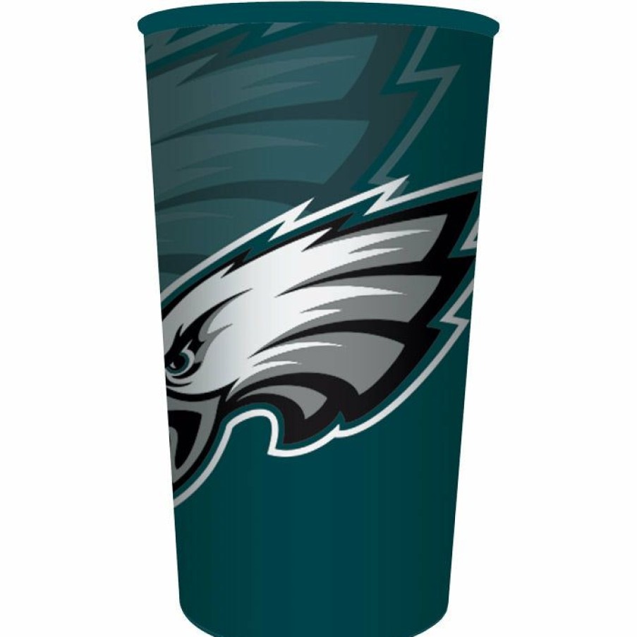 Sports * | Creative Converting Nfl And Football Party Supplies Philadelphia Eagles Plastic Cup, 22 Oz