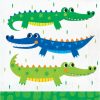 Birthdays * | Creative Converting Alligator Party Luncheon Napkin (16/Pkg) Kids Birthday Party Themes