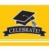 Graduation Party Supplies * | Creative Converting Graduation Party Supplies Graduation School Spirit Yellow Invitations, 25 Ct