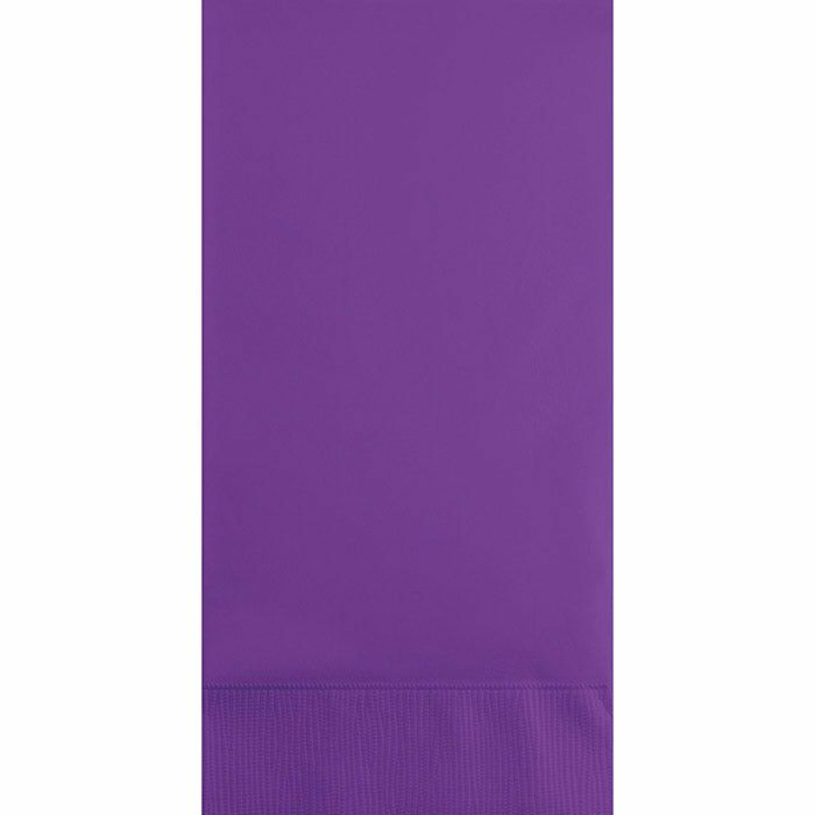 Solid Color Tableware * | Creative Converting Amethyst Guest Towel, 3 Ply, 16 Ct