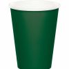 Solid Color Tableware * | Creative Converting Hunter Green Hot/Cold Paper Cups 9 Oz., 24 Ct Solid Color Tableware