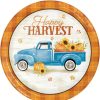 Holidays * | Creative Converting Thanksgiving Party Decorations Harvest Truck Dinner Plate, 8 Ct