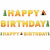 Birthdays * | Creative Converting Kids Birthday Party Themes Camp Out Letter Banner W/Twine