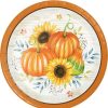 Holidays * | Creative Converting Thanksgiving Party Decorations Harvest Truck Dessert Plate, 8 Ct