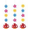 Birthdays * | Creative Converting Party Gnomes Hanging Cutouts W/ Honeycomb 3Ct