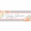 Baby Showers * | Creative Converting Farmhouse Floral Giant Party Banner Baby Shower (6/Case)