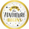 Graduation Party Supplies * | Creative Converting Grad Adventure Dessert Plate, Adventure Begins 8Ct