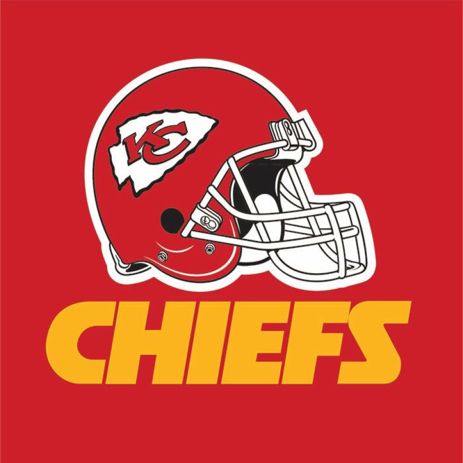 Sports * | Creative Converting Kansas City Chiefs Napkins, 16 Ct Nfl And Football Party Supplies