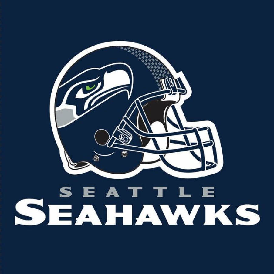 Sports * | Creative Converting Nfl And Football Party Supplies Seattle Seahawks Napkins, 16 Ct