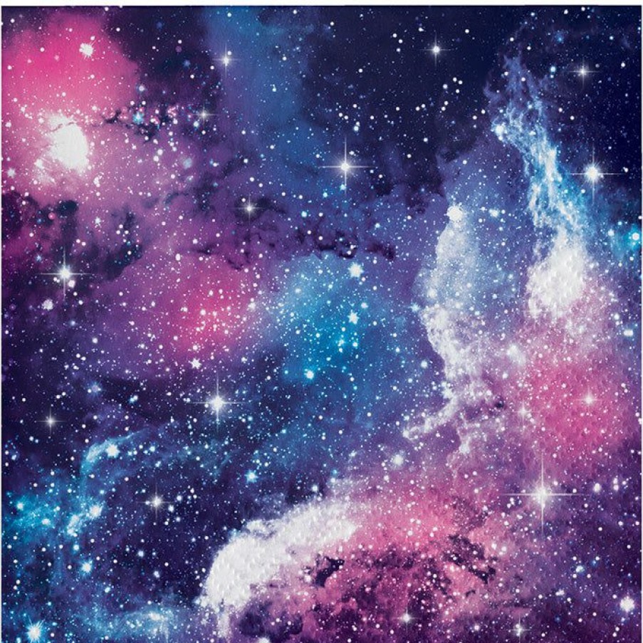 Themed Tableware * | Creative Converting Galaxy Party Beverage Napkins, 16 Ct