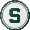 Sports * | Creative Converting Michigan State University Paper Plates, 8 Ct