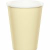 Solid Color Tableware * | Creative Converting Ivory Hot/Cold Paper Cups 9 Oz., 24 Ct Solid Color Tableware