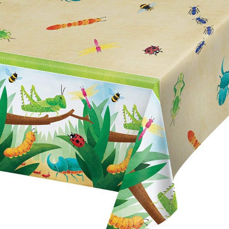 Birthdays * | Creative Converting Kids Birthday Party Themes Birthday Bugs Paper Tablecover 54 X 102