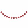 Solid Color Tableware * | Creative Converting Classic Red Mini Honeycomb Garland (Case Pack Of 12) Solid Color Tableware