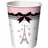 Birthdays * | Creative Converting Party In Paris Hot/Cold Paper Paper Cups 9 Oz., 8 Ct Kids Birthday Party Themes