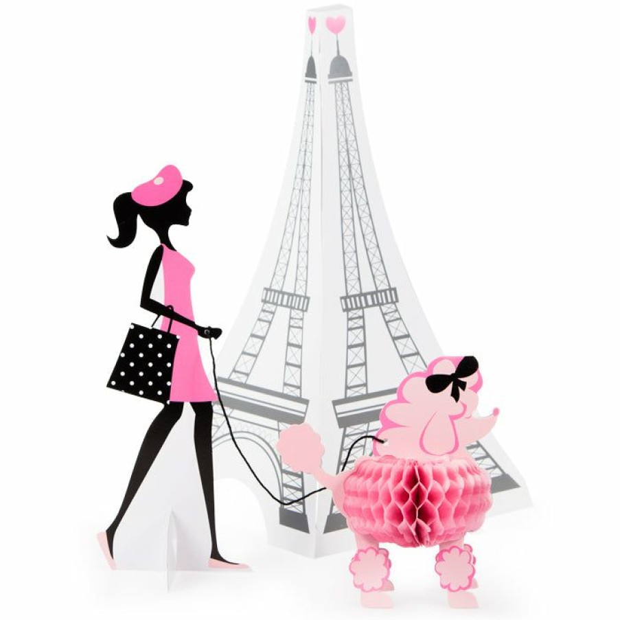 Birthdays * | Creative Converting Party In Paris Centerpiece Kids Birthday Party Themes