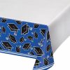 Graduation Party Supplies * | Creative Converting Graduation Party Supplies Graduation School Spirit Blue Table Cover