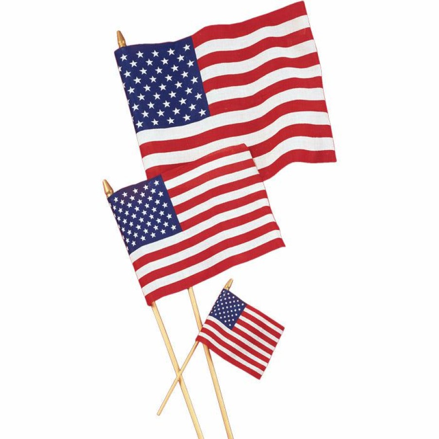 Holidays * | Creative Converting Cloth Usa Flag, 4 X 6 Patriotic And 4Th Of July Party Decorations