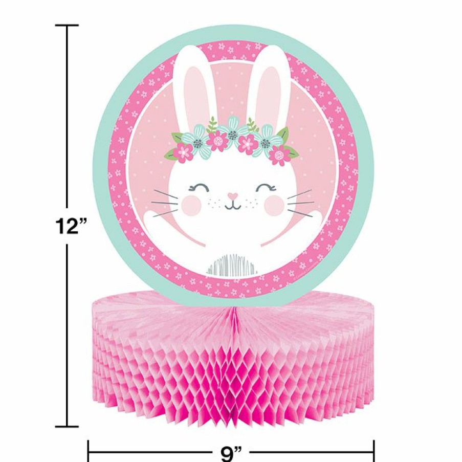 Birthdays * | Creative Converting Bunny Party Centerpiece 1St Birthday Party Themes