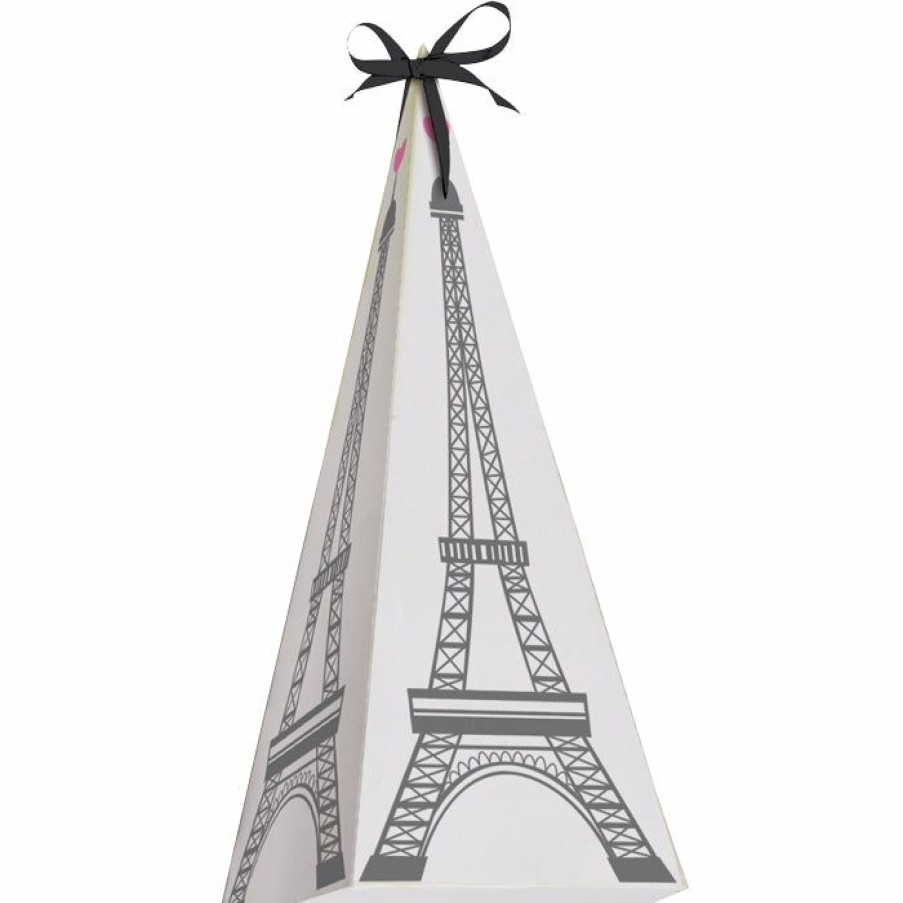 Birthdays * | Creative Converting Kids Birthday Party Themes Party In Paris Favor Boxes, 8 Ct